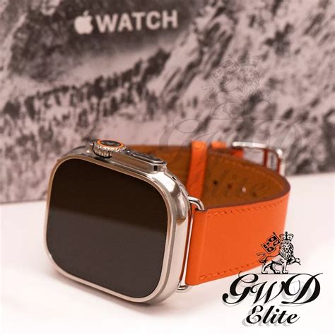 hermes apple watch band replica orange|apple hermes watch band only.